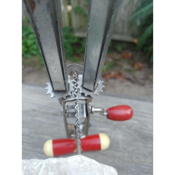 Vintage High Speed Super Center Drive Beater By Ekco - Picture 8 of 10